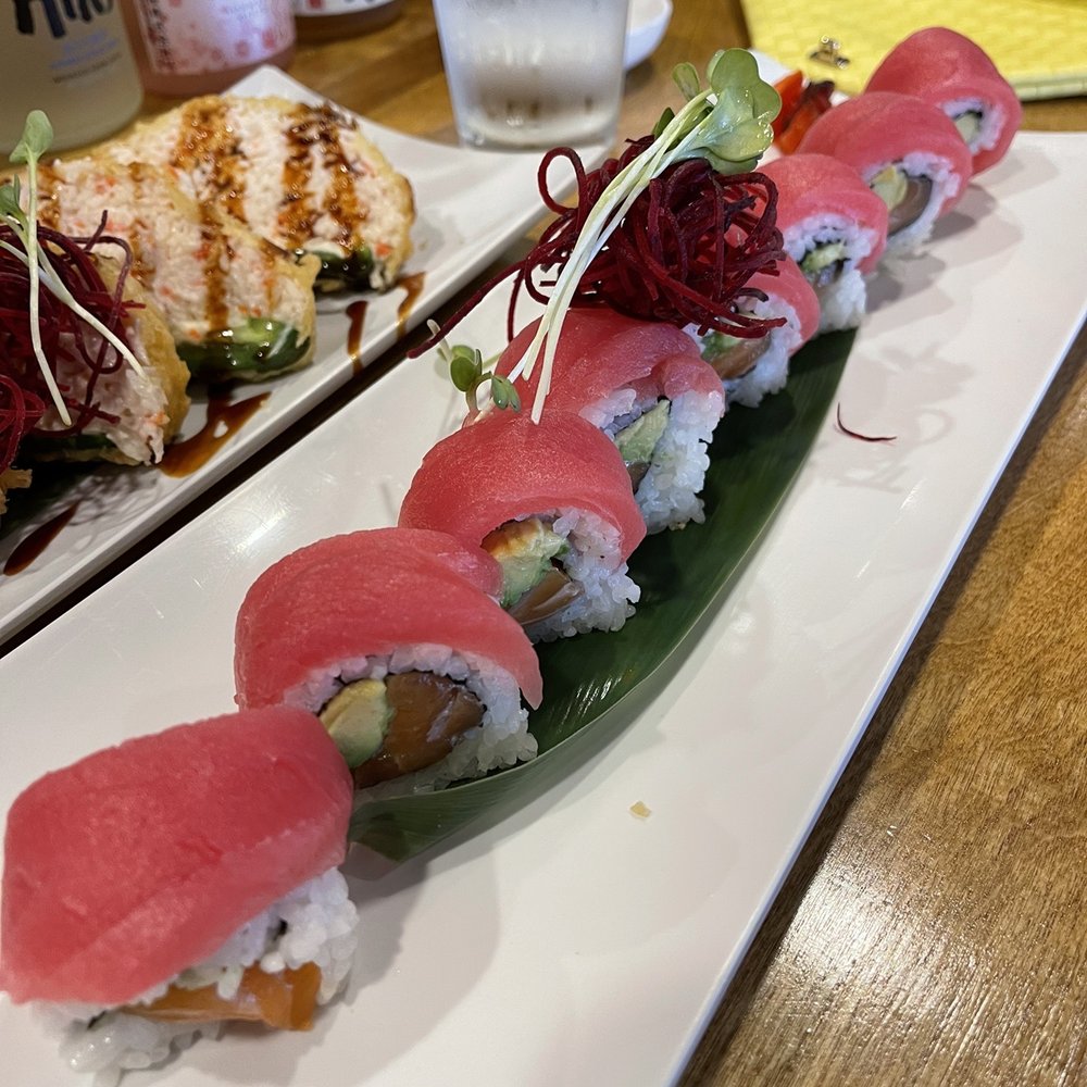 Sushi Maru Japanese Restaurant - Cherry Blossom Roll - Japanese Near Me - Allen, Texas Sushi Maru Japanese Restaurant - Cherry Blossom Roll - Japanese Near Me - Allen, Texas