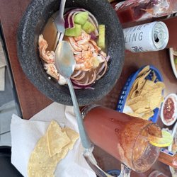 Mariscos Guamuchil - Augachile and Michelada