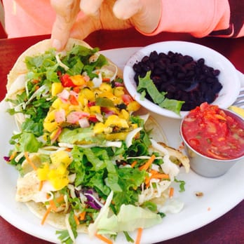 Blue Sky Bistro - Mahi Mahi tacos - Seafood Near Me - Morro Bay, California Blue Sky Bistro - Mahi Mahi tacos - Seafood Near Me - Morro Bay, California