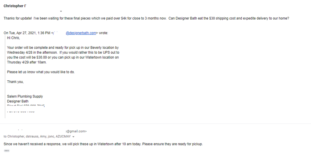 DESIGNER BATH & SALEM PLUMBING SUPPLY Updated September 2024 20