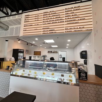 milk + sugar - a display of a variety of products - Ice Cream & Frozen Yogurt Near Me - Houston, Texas