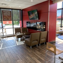 Wendy's - Check out that fireplace!