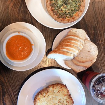 la Madeleine - The Croque Monsieur, spinach Quiche Florentine, and blueberry muffin! - Bakeries Near Me - Sugar Land, Texas