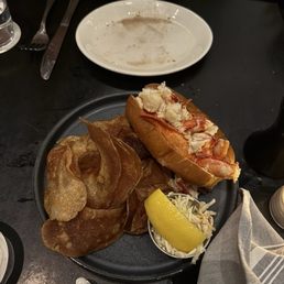 Warm Buttered Lobster Roll Warm Buttered Lobster Roll