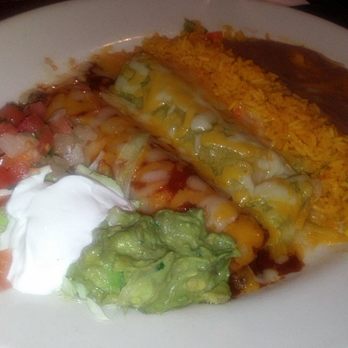 Guapo's Cocina & Bar - Shredded beef/ chicken Enchilada plate - Mexican Near Me - Washington, DC, District of Columbia