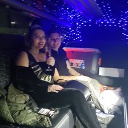 Preferred Car & Limo Services - Inside of the Limo