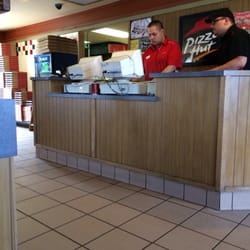 Pizza Hut - 20 minute wait 5 minute wait on the phone