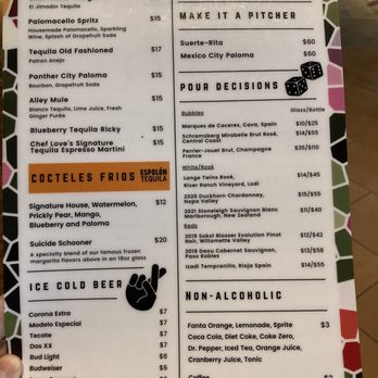 Paloma Suerte - Menu - Mexican Near Me - Fort Worth, Texas Paloma Suerte - Menu - Mexican Near Me - Fort Worth, Texas