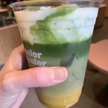 Cha Cha Matcha - The golden strawberry matcha kosas drink - Coffee & Tea Near Me - New York, New York Cha Cha Matcha - The golden strawberry matcha kosas drink - Coffee & Tea Near Me - New York, New York