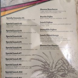 Menu P7