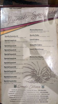 Menu photo 5 La Fuente Kearney, MO