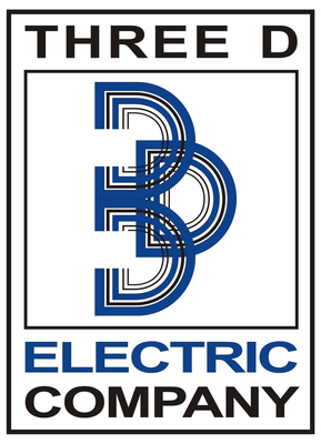 Three D Electric Co Logo