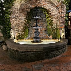 Village Shoppes - Fountain at night