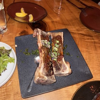Primal Steakhouse - Flintstone size bone marrow appetizer - Steakhouses Near Me - Las Vegas, Nevada Primal Steakhouse - Flintstone size bone marrow appetizer - Steakhouses Near Me - Las Vegas, Nevada