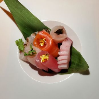 O-Ku - I don't remember what it was called, but there is sturgeon caviar and gold flakes, so it's definitely  bougie. - Sushi Bars Near Me - Washington, DC, District of Columbia