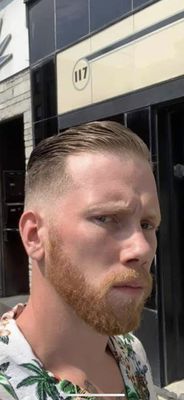Beard Trim, Shave & Straight Razor Services - At Flipper’s Barbershop, our skilled barbers bring decades of experience to every beard trim and shave, ensuring you leave with a clean, polished look that suits your face and style. Whether you’re seeking a precise beard shape-up, a classic straight razor shave, or a luxurious hot towel treatment, we use time-honored techniques and modern attention to detail for outstanding results. Walk-ins and appointments are always welcome, so you can enjoy a sharp, refreshed look on your schedule. Choose Flipper’s for expert grooming and a classic barbershop experience you can trust. Beard Trim, Shave & Straight Razor Services - At Flipper’s Barbershop, our skilled barbers bring decades of experience to every beard trim and shave, ensuring you leave with a clean, polished look that suits your face and style. Whether you’re seeking a precise beard shape-up, a classic straight razor shave, or a luxurious hot towel treatment, we use time-honored techniques and modern attention to detail for outstanding results. Walk-ins and appointments are always welcome, so you can enjoy a sharp, refreshed look on your schedule. Choose Flipper’s for expert grooming and a classic barbershop experience you can trust.