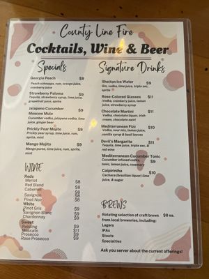 Menu photo 3 County Line Fire Pizza Shelton, WA