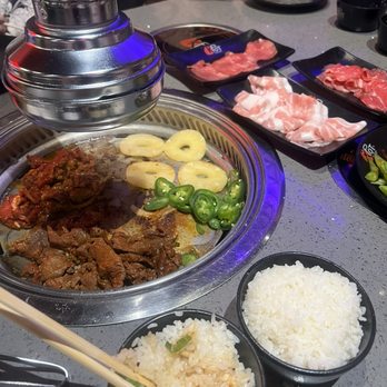 KPOT Korean BBQ & Hot Pot - Beef Bulgogi Bento - Korean Near Me - Kearny, New Jersey KPOT Korean BBQ & Hot Pot - Beef Bulgogi Bento - Korean Near Me - Kearny, New Jersey