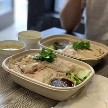 Rooster & Rice - Two orders of #1 - chicken breast/thigh with skin and white rice! - Chicken Shop Near Me - Pleasanton, California