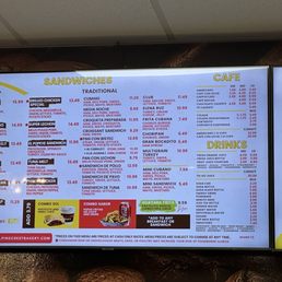 Menu Menu