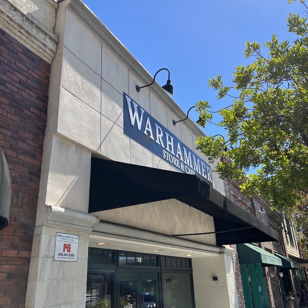 Warhammer Store & Cafe - Front of the store. - Tabletop Games Near Me - Monrovia, California Warhammer Store & Cafe - Front of the store. - Tabletop Games Near Me - Monrovia, California