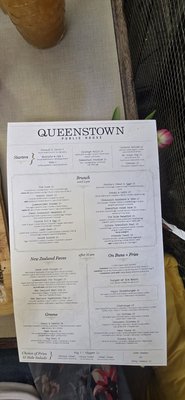 Menu photo 3 Queenstown Village La Jolla, CA