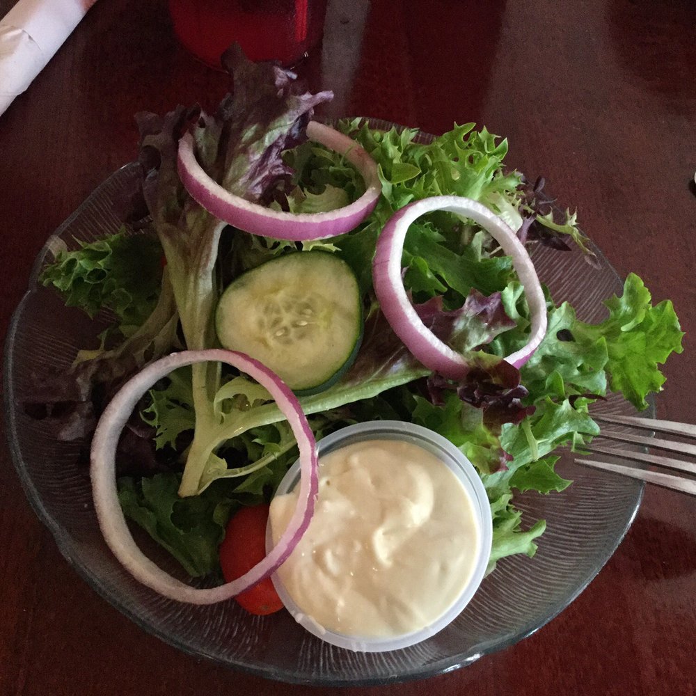 Sweet Basil - Fresh salad with blue cheese dressing. - Italian Near Me - Tully, New York Sweet Basil - Fresh salad with blue cheese dressing. - Italian Near Me - Tully, New York