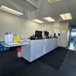 Hertz Rental Car - Inside the office