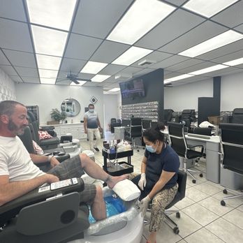 Luv  Nails - Katie and Tyler - Nail Salons Near Me - Orange, California