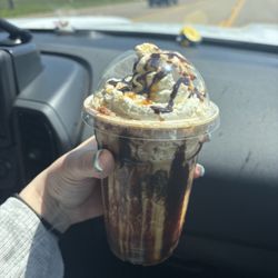 903 Coffee - This was their most requested frappe (forgot the name) with mocha drizzle