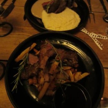 Aifur - Top is the venison, bottom is lamb rack - Scandinavian Near Me - Stockholm, Alberta