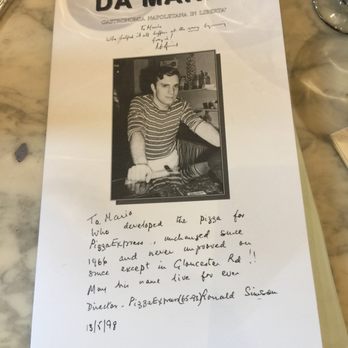 Da Mario Restaurant - Menu - Italian Near Me - London, XGL Da Mario Restaurant - Menu - Italian Near Me - London, XGL