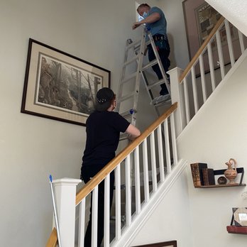 Valley Classic Shutters - Stairway installation. - Shutters Near Me Valley Classic Shutters - Stairway installation. - Shutters Near Me