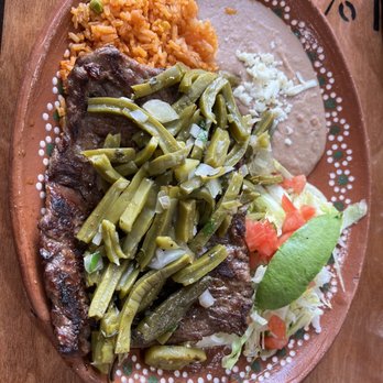 El Jalisco - Beef skirt steak platter. It was delicious! - New Mexican Cuisine Near Me - Spring Branch, Texas El Jalisco - Beef skirt steak platter. It was delicious! - New Mexican Cuisine Near Me - Spring Branch, Texas