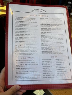 Menu photo 3 Clinton St. Baking New York, NY Menu photo 3 Clinton St. Baking New York, NY