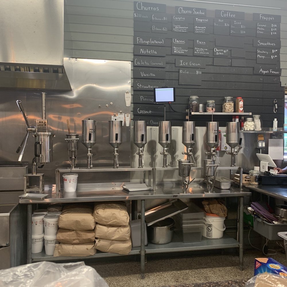 Churros Tinoco - the kitchen of a restaurant - Desserts Near Me - East Dundee, Illinois