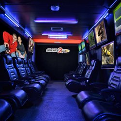 Arcade 2 Go - Arcade 2 Go Video Game Party Truck accommodates 20-30 players at the same time.