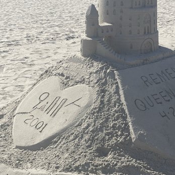 Hotel del Coronado, Curio Collection by Hilton - Sand sculpture commemorating 9/11 - Coronado, CA