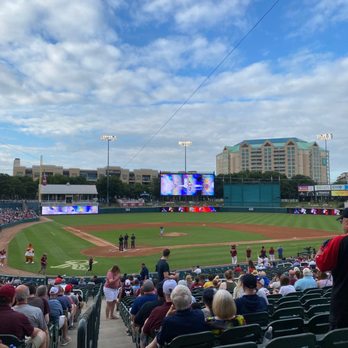 Dr Pepper Ballpark - View behind home plate - Stadiums & Arenas Near Me - Frisco, Texas