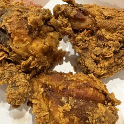 Popeyes - Burnt chicken