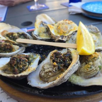 Siesta Key Oyster Bar - Baked Oysters Rockefeller and Parmesan - Seafood Near Me - Sarasota, Florida