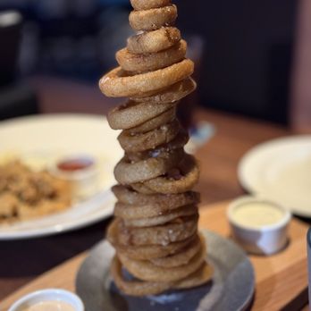 Yard House - Onion Rings Tower - New American Near Me - Elk Grove, California Yard House - Onion Rings Tower - New American Near Me - Elk Grove, California