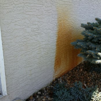 Clear Water Prowash - Rust removal in progress - Pressure Washers Near Me - Columbus, Ohio