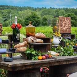 Outdoor Tuscany Wedding of 225 guests in Hollis NH. Catered By Tuscan Catering 2015