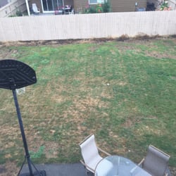 Rio's Lawn Care - They were supposed to have fertilized the lawn, created larger flower beds in the corners, and removed weeds and mulched the flower beds.