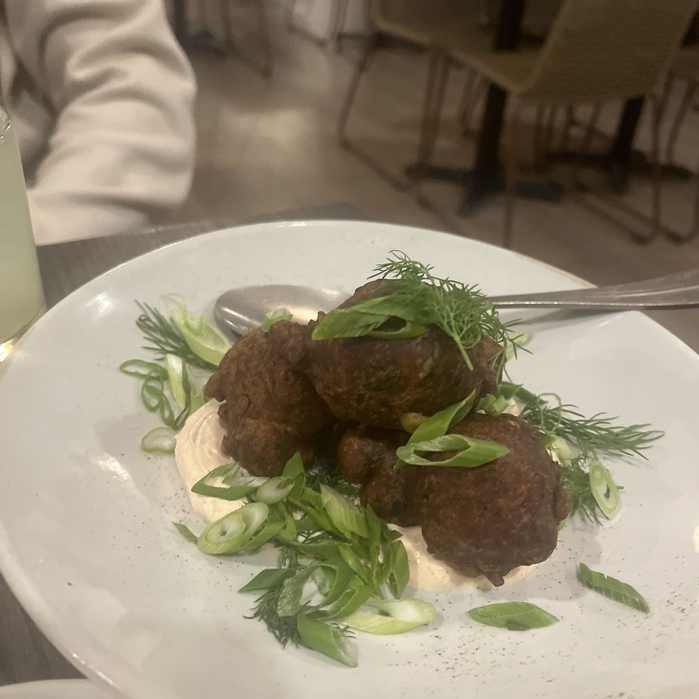 Avli - Zucchini Fritters - Greek Near Me - Milwaukee, Wisconsin Avli - Zucchini Fritters - Greek Near Me - Milwaukee, Wisconsin