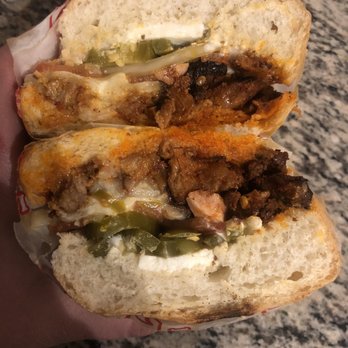 Las Tortas Locas - Al pastor con queso torta - Mexican Near Me - Atlanta, Georgia Las Tortas Locas - Al pastor con queso torta - Mexican Near Me - Atlanta, Georgia