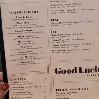 Good Luck Pizza - Menu - Italian Near Me - Philadelphia, Pennsylvania Good Luck Pizza - Menu - Italian Near Me - Philadelphia, Pennsylvania