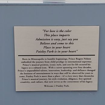 Paisley Park - Art Museums Near Me - Chanhassen, Minnesota Paisley Park - Art Museums Near Me - Chanhassen, Minnesota