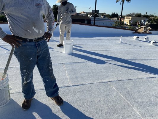 Ruiz Roofing Construction Logo